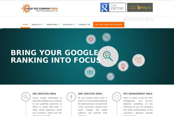 CSCI theme websites examples