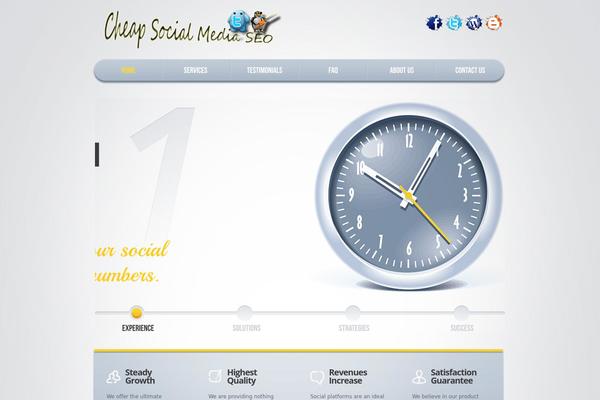 SEOWP theme site design template sample