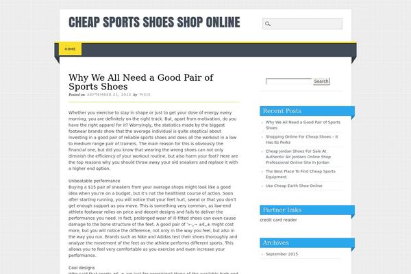 Living Journal theme site design template sample