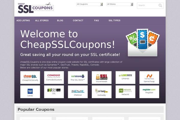 Cp theme site design template sample