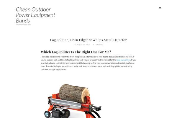 Zircone theme site design template sample