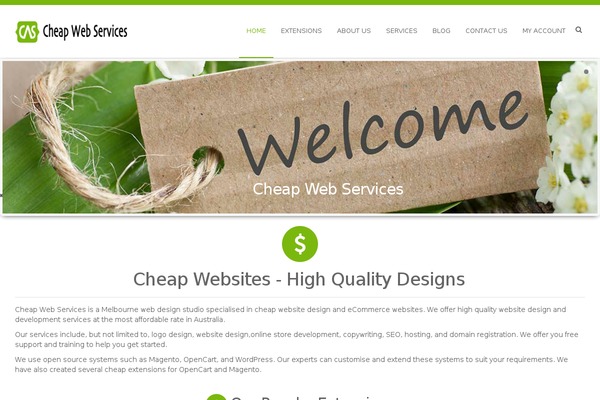 Alterna theme site design template sample