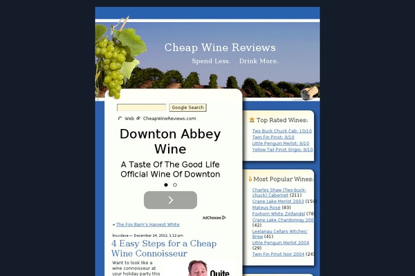 cheapwinereviews.com site used Amsterdam