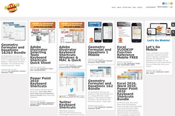 Foliogrid Pro theme site design template sample