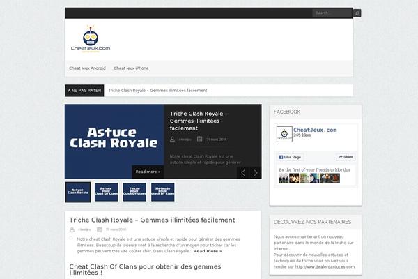 Cherry theme site design template sample