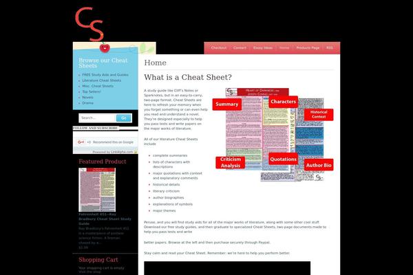 Crafty Cart theme site design template sample