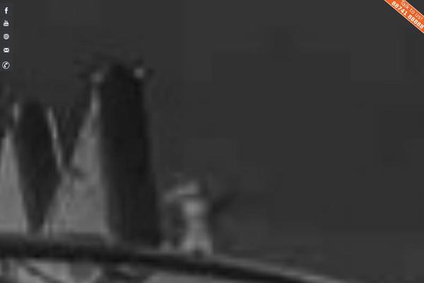 Parallax theme site design template sample