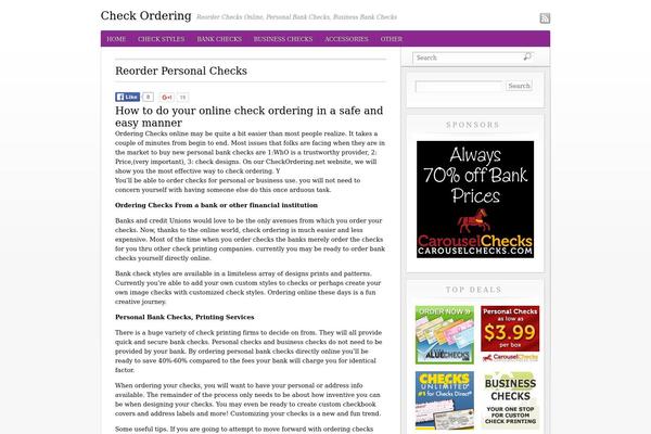 WhiteHouse theme site design template sample