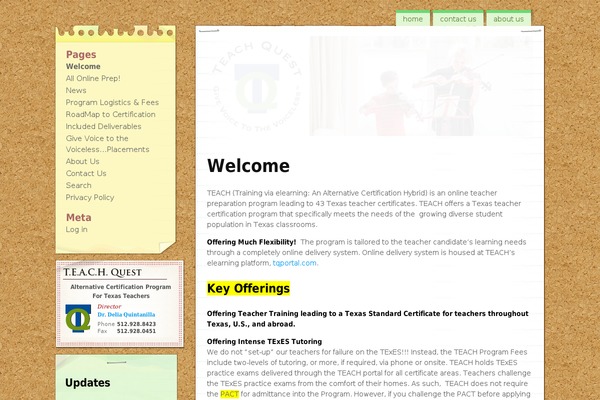 checkteachercert.com site used Teach
