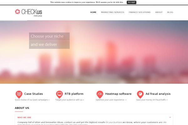 Norma theme site design template sample