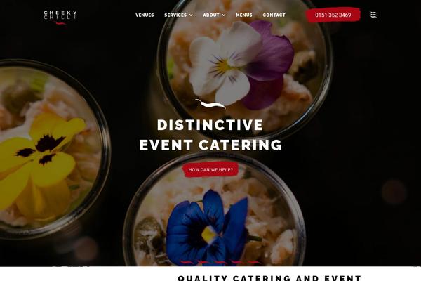 Bridge Child theme site design template sample