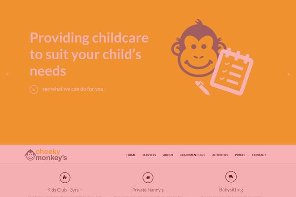 OneEngine theme site design template sample