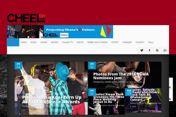 Nadia theme site design template sample