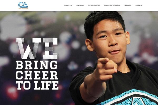 OneEngine theme site design template sample