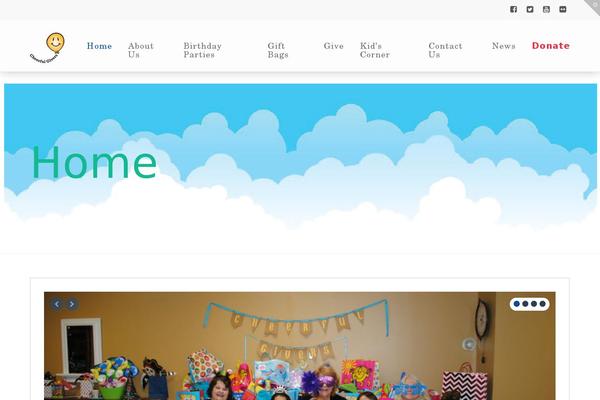 Delight theme site design template sample