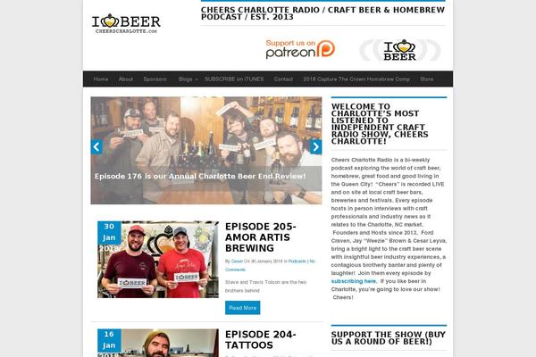cheerscharlotte.com site used Koresponsive