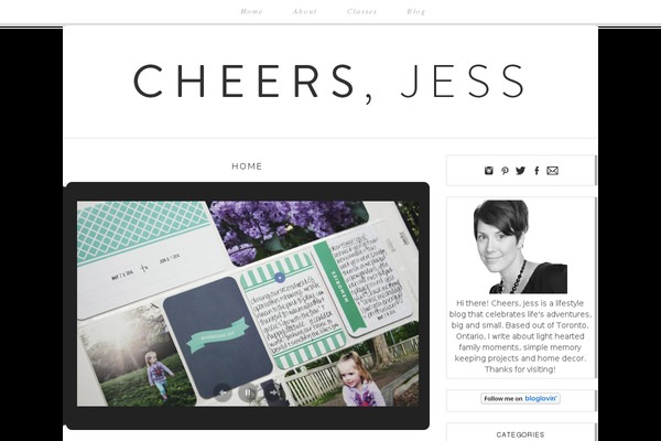 cheersjess.com site used Bethany