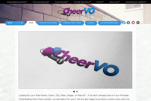 On Topic theme site design template sample