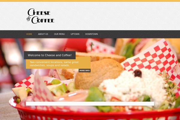 Bistro theme site design template sample