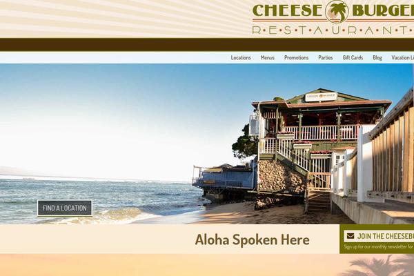 cheeseburgerland theme websites examples