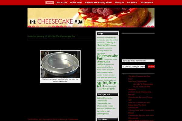 vita theme site design template sample