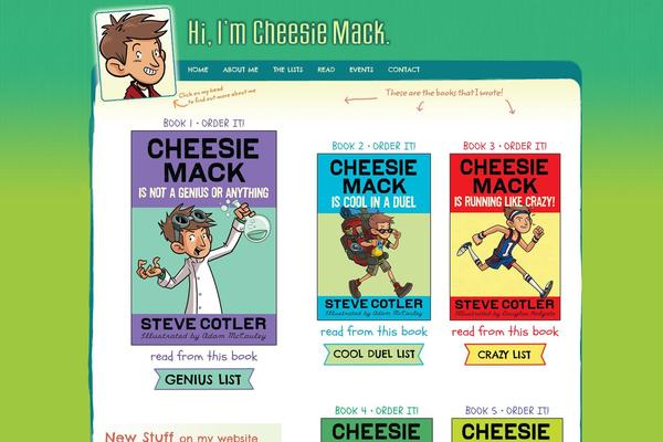 cheesiemack.com site used Cheesiemack-2012