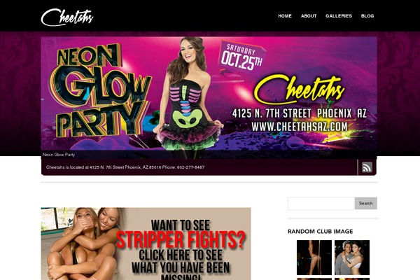 Senna theme site design template sample