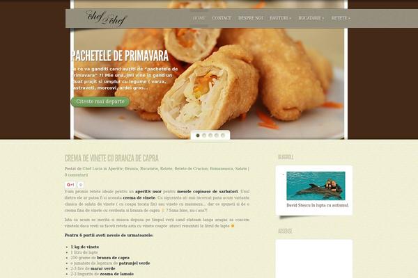 chef2chef.ro site used MyCuisine