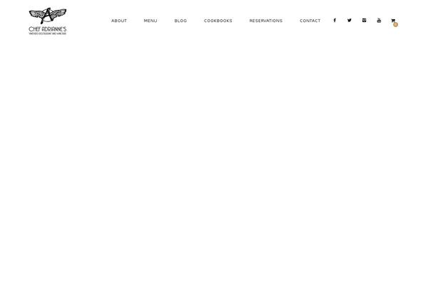 ROSA Child theme site design template sample