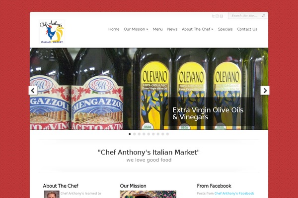 Chameleon theme site design template sample
