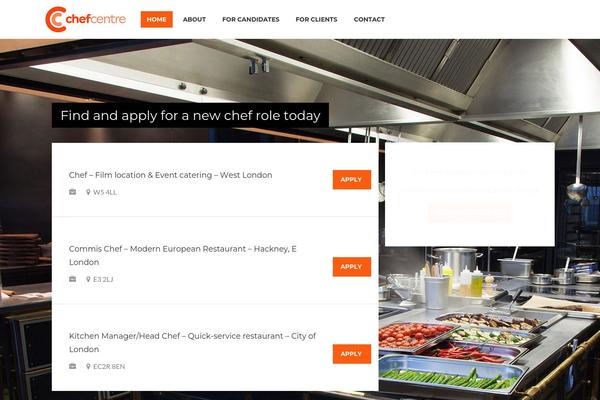 WorkScout theme site design template sample