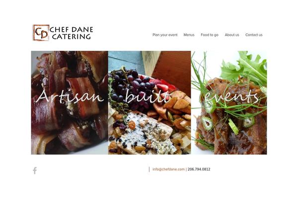 Blackbird theme site design template sample