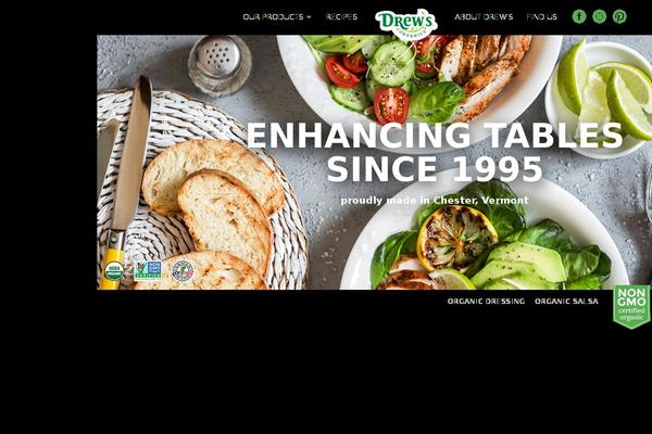 chefdrew.com site used Drews-organics