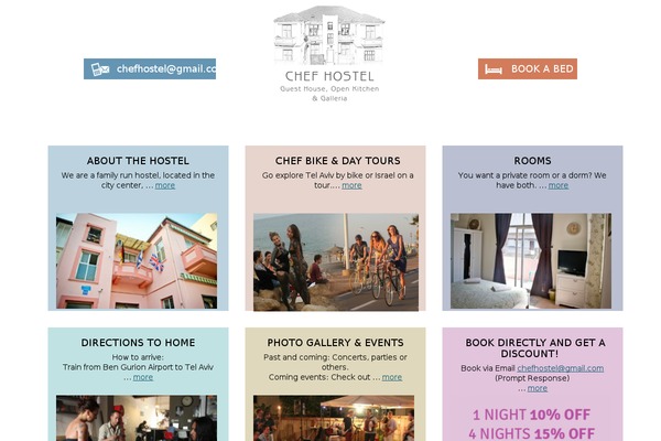 Hathor theme site design template sample