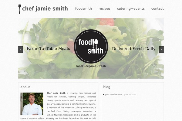 chefjamiesmith.com site used Cjs