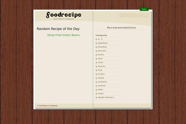 chefkelso.com site used Food Recipe