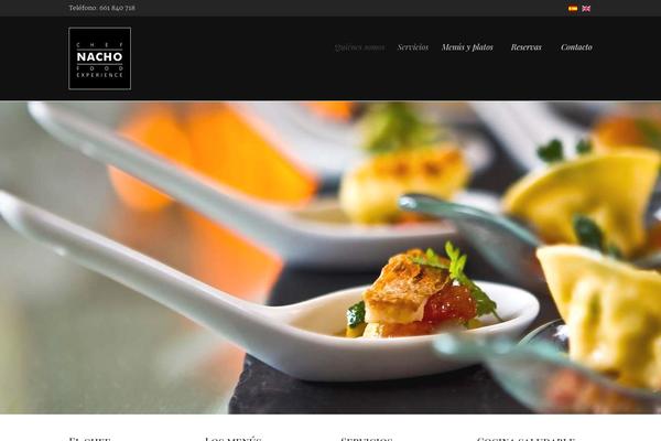 Nosh theme site design template sample