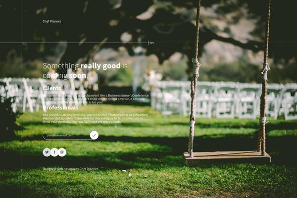 Launch theme site design template sample