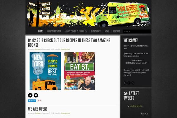 Big Easy theme site design template sample
