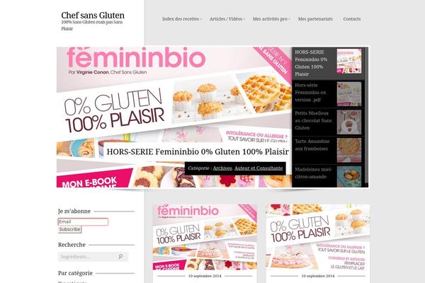 CookingPress theme site design template sample
