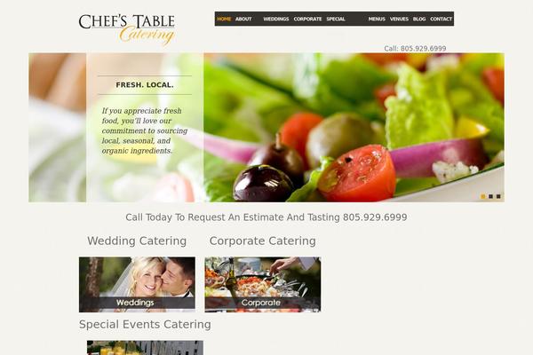 Feast theme site design template sample