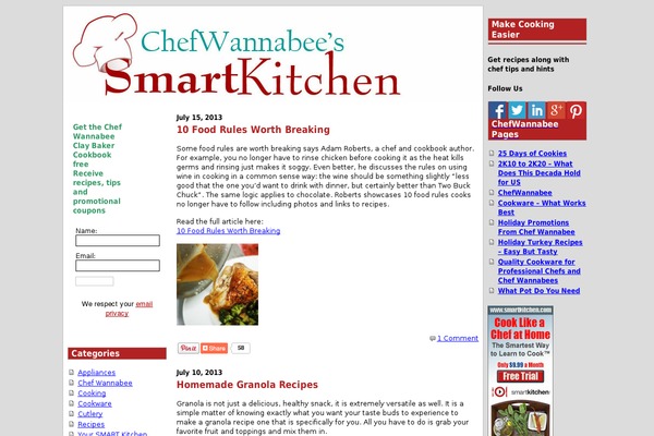 Semiologic theme site design template sample