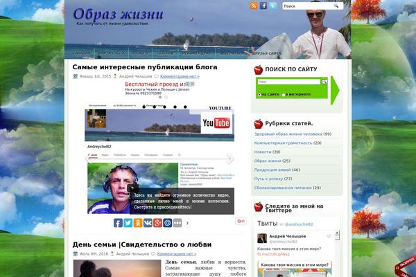 chel-life.ru site used Healthyblog
