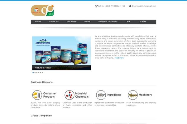 StartFlow theme site design template sample