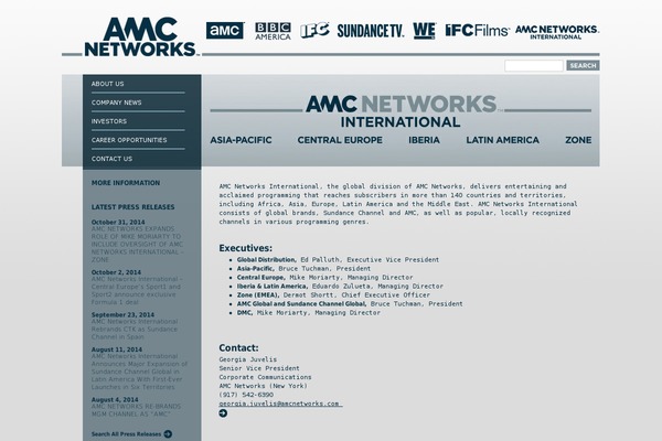 chellomedia.com site used Amcn