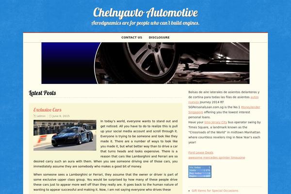 RetroTale theme site design template sample