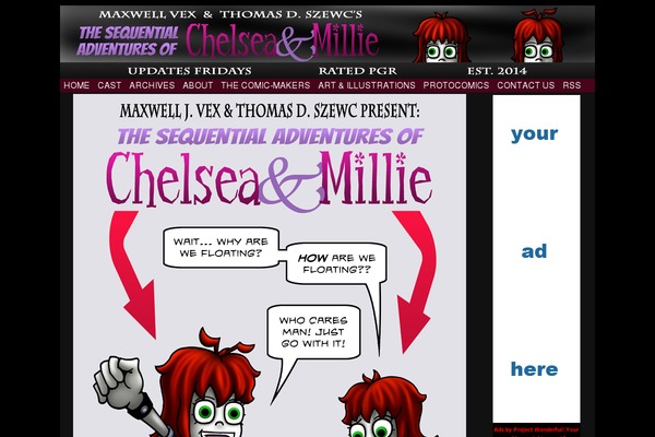 Site using Comic Easel plugin