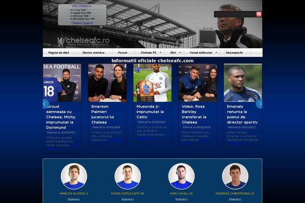 chelseafc.ro site used Footballnet