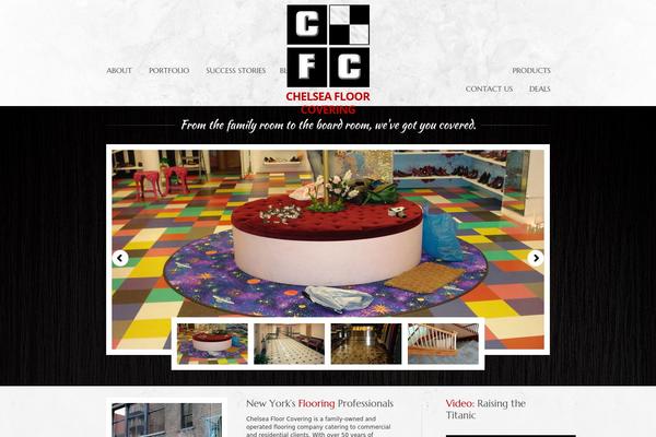 Chelsea theme site design template sample