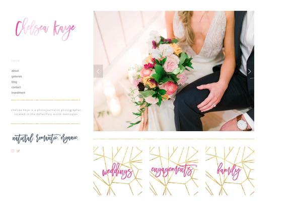 ProPhoto 5 theme site design template sample